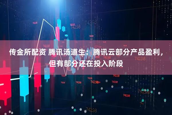 传金所配资 腾讯汤道生：腾讯云部分产品盈利，但有部分还在投入阶段
